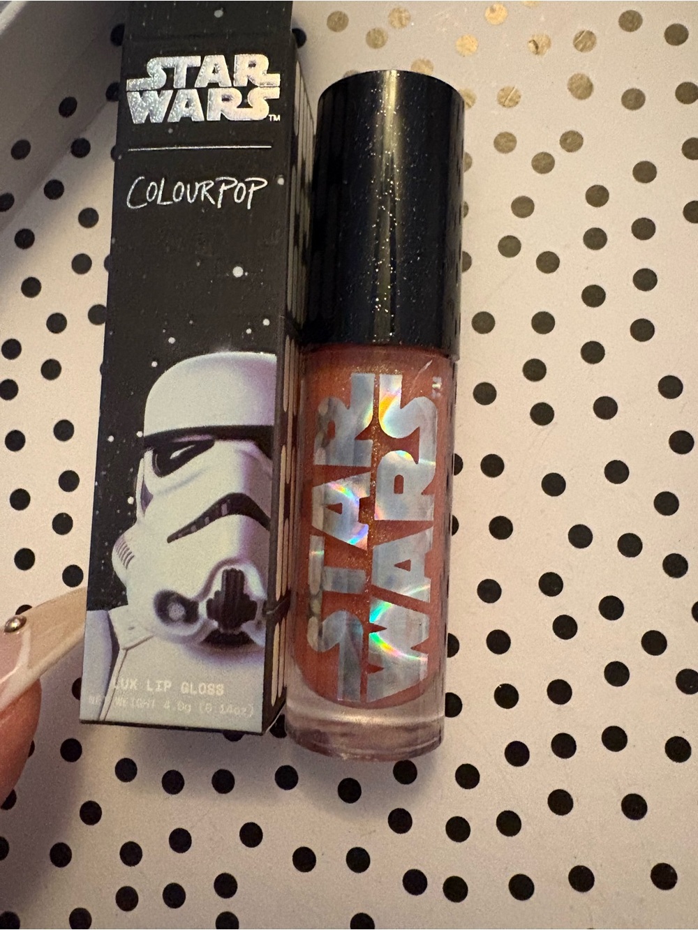 ColourPop Star Wars Luxe Lip — Warm Copper Brown